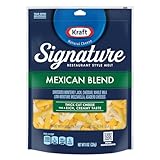 Kraft Signature Thick Shreds Mexican Blend Cheese 8 oz Bag