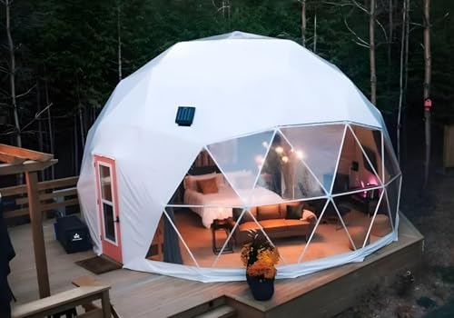 Domespaces Geodesic Dome DSX5300 for Glamping with 2 Vents...