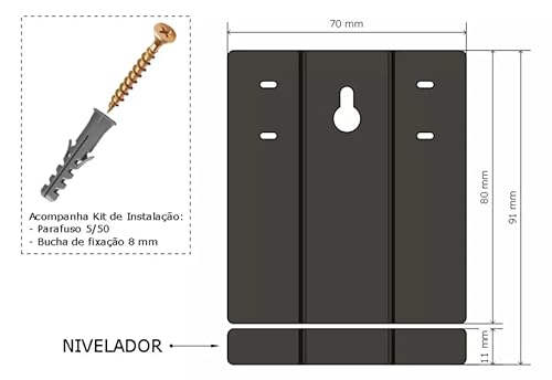Espelho Orgânico Decorativo para Banheiro Lavabo e Sala