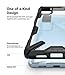 Ringke Fusion-X Compatible with Galaxy S20 Case Only (2020), Clear Back Heavy Duty Shockproof TPU Rugged Bumper Phone Cover - Black