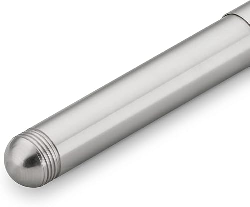 Miniatura 5 de KAWECO LIFF-SS Pluma estilográfica, F, punta fina, acero inoxidable, importado genuino