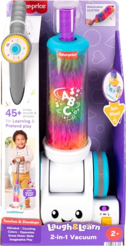 Fisher-Price Laugh & Learn 2-in-1 Vacuum with Duster - image 6