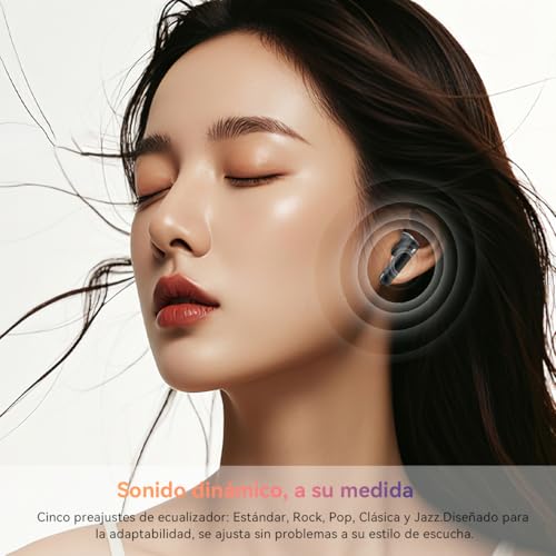 Blackview Auriculares Inalambricos Bluetooth con Pantalla Táctil LED, ANC/Enc, 48H Auriculares Bluetooth 5.4 HiFi Estéreo, IP7 Impermeable Cascos Inalámbricos/5 Modos EQ, Adaptado para iOS Android - imagen 4