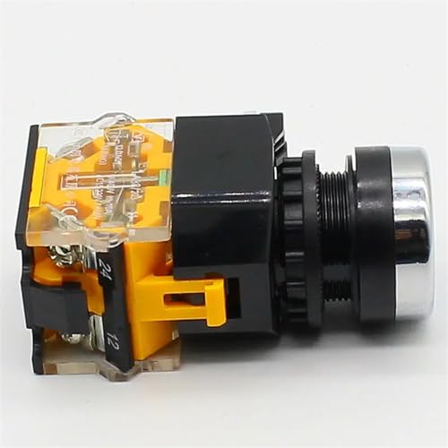 Interruptor de botón 22mm para paneles de automatización de talleres 6