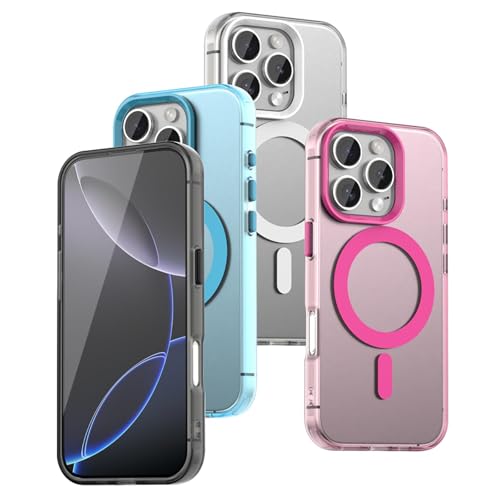Coque de protection magnétique transparente antichoc pour iPhone 13 verte