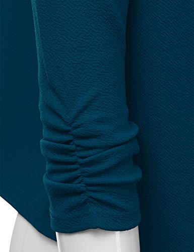 EIMIN Women's 3/4 Sleeve Blazer Open Front Office Work Cardigan Jacket (S-3XL)4