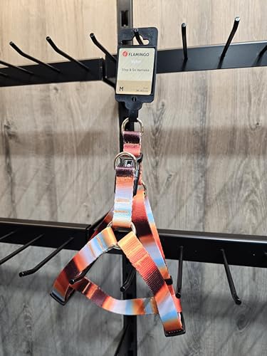Flamingo Dog Harness Step&Go Naja Mix M 35-60cm 35-60cm 20mm - Image 3