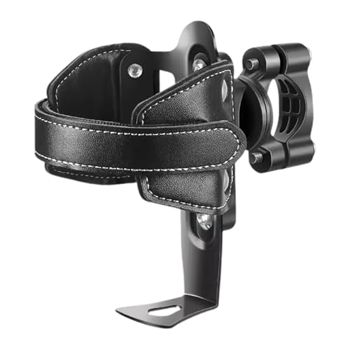 Porte-gobelet pour scooter en cuir idéal pour votre café du matin à vélo