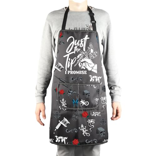 Tablier de tatouage style studio pour sessions de tatouage