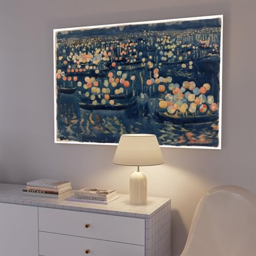 Impression toile Venise Maurice Prendergast texture canvas luxe