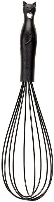 Pacific Trading Alchemy Gothic Cat’s Kitchen Whisk C/100, 12.20-Inch, Black