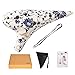 12 Hole Alto C Ocarina with Protective Bag, Hand Painted Blue and White Porcelain Musical Instrument, Porcelain clay Collectible with Neck Strap, Gift Idea For Beginner Musician, Easy to Learn