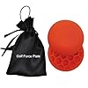 Golf Physical Strength pad Force Plate | Rubber Force Pedal Exerciser Step Pad for Golf Swing – Golf Accessories for Improved Golf Game, Golf Teaching & Training Aid for Club Practice Equipment