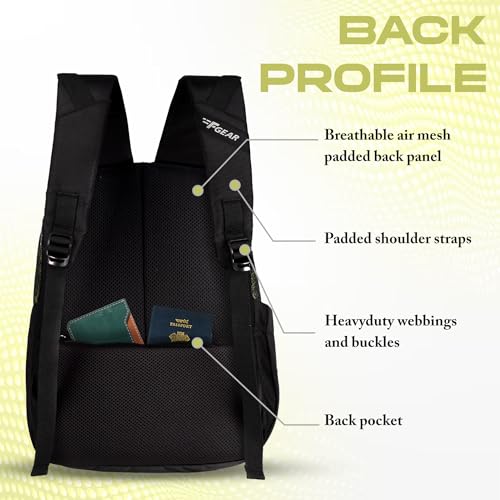 Image of F Gear Noxe 10L Daypack | Compact, Durable & Lightweight Small Backpack | 1 Compartment /1 Pocket | Water Resistant Bag | Stylish & Comfortable | Ideal for College, School, Travel & Daily Use