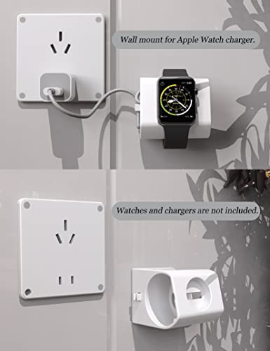 Soporte de pared para cargador de Apple Watch autoadhesivo para iWatch Ultra SE 3