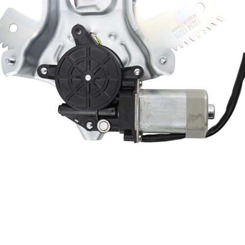 Image of TRQ Front Right Power Window Regulator & Motor Assembly Passenger Side Compatible with 1994-2004 Ford Mustang FO1351131