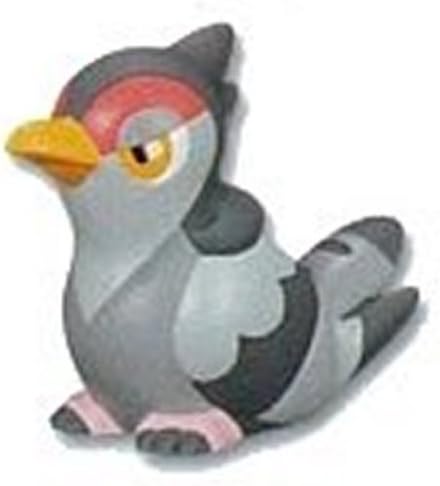 Bandai Pokemon Black and White Finger Puppet Mini Figure - ~2" Hatoboh/Tranquill