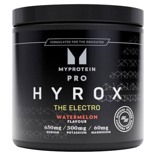 Myprotein PRO x HYROX The Electro | Advanced Electrolyte Watermelon Hydration Powder | 650mg Sodium & 300mg Potassium | Supports Hydration, Muscle Function & Recovery | Vegan-Friendly | 30 Servings