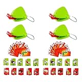 2/4 Sets froschs Zungenspiel, Froschmaske Mit Herausspringender Zunge, Mehrspieler-partyspiel, Desktop Brettspiele Für Eltern Kind Interaktion Kinderzungen Puzzlespiel Relief Stress