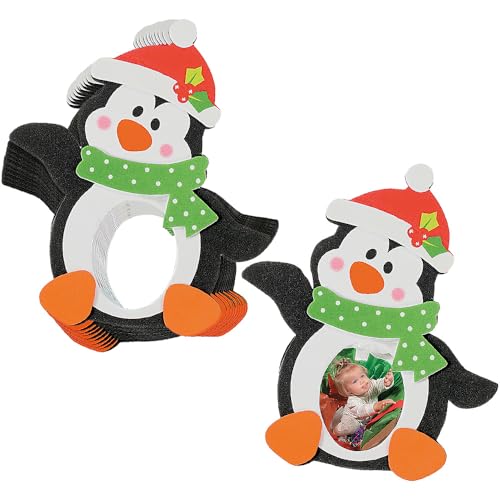 Holiday Penguin Picture Magnet Craft Kit - Crafts for Kids and Fun Home Activities Holiday Penguin Picture Magnet Craft Kit - Crafts for Kids and Fun Home Activities