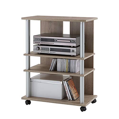 FMD Möbel, 205-007 Variant 7, TV/Hifi-Regal Variant 7, eiche, maße 65.0 x 85.0 x 40.0 cm (BHT)