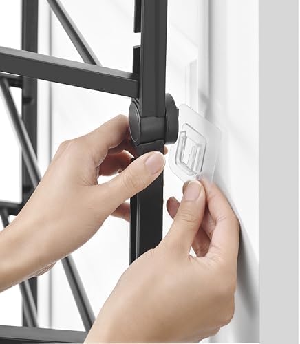 Miniatura 6 de Whitmor 24 pares de organizadores de zapatos para puerta, estante de almacenamiento resistente para colgar en armarios para zapatos