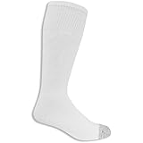 Fruit of the Loom mens Essential 6 Pair Pack Casual Cushioned fashion liner socks, White