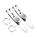 UltraTac Deep Carry Pocket Clip Size L, Multi-Purpose Pocket Suspension Clip for Keys, Flashlights, Knives - Stainless Steel (2 Pack)