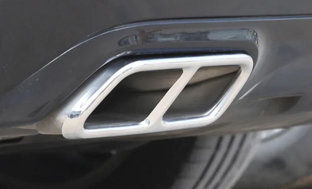 Spare Parts Silver Exhaust Muffler Pipe Tip Tailpipe Cover Trim Covers For Benz R W251 GL X156 S W221 W222 C217 A217