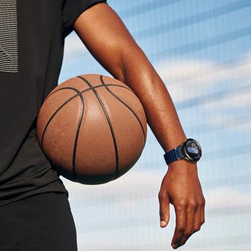 Image of Suitisbest Compatible for Samsung Galaxy Watch 7 /6 /5 /4 /FE Strap, 40mm 44mm 45mm /Watch 6 4 Classic 4 42mm 46mm 43mm 47m,Silicone Sport Straps No Gap Men Women