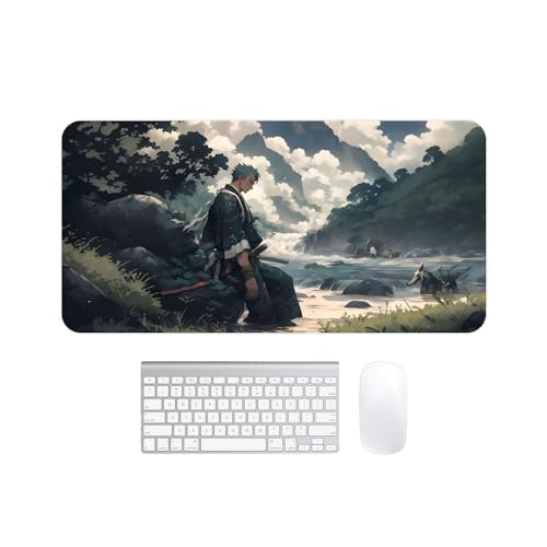 kuavi Premium And Anime Extended Mouse Pad, Large Premium Desk Mat Anti Skid Rubber Base For Desktop Laptop Pc Office Gaming (Design-8)