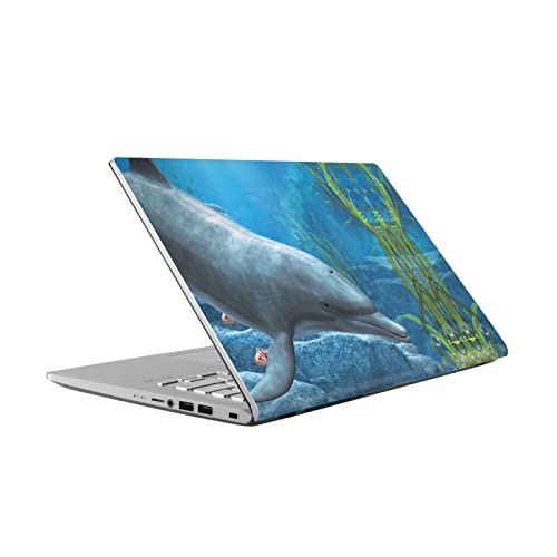 Autocollant Vinyle Dauphins pour ASUS Vivobook 14 au Bureau