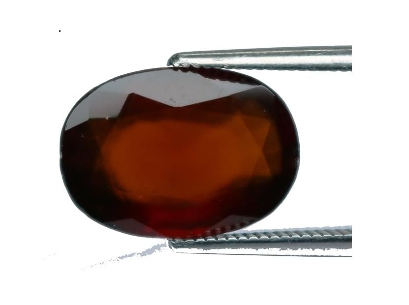 Grenat Hessonite Naturel d'Afrique 8,55 ct Gemme Gomed de Qualité Collection