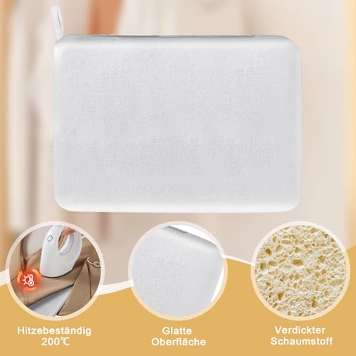 Celepoir Hitzepressmatte für Easy Press, Hitzebeständig Heat Press Mat Transfer der Bügelisolierung, Bügelmatte Schutzmatte für T-Shirt HTV Vinyl Craft Bügeltransferprojekte 32 x 22cm, Grau