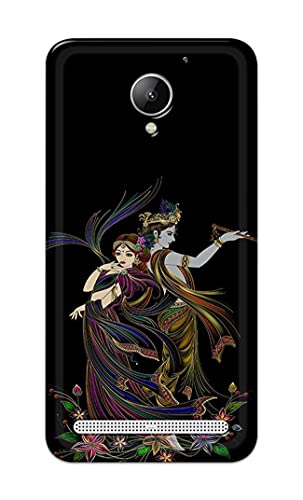 Image of Lord Radha and Krishna Hard Back Case Cover for Lenovo C2 k10a40 Back Cover -(J5) VNS2223