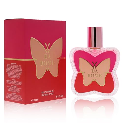 Image of AFLUXE Da Bomb Women's Perfume 3.4 Fl. Oz Eau De Parfum for Women, Sparkling Floral & Sweet Fragrance, Long Lasting Bold Feminine Scent