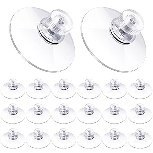 Adhesive Suction Cups Bulk with Screws Nut Plastic Sucker Pad