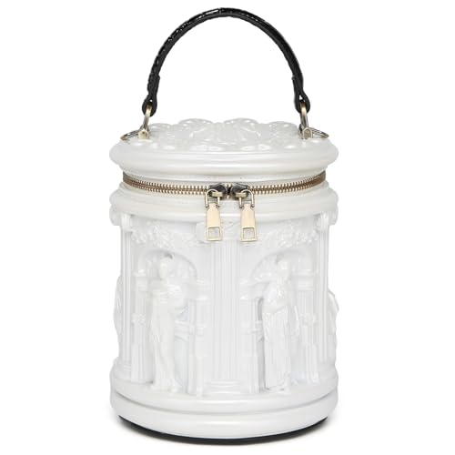 Image of Men PVC Unique Novelty Weird Shape Handbag Purse Detachable Strap Crossbody Shoulder Bag for Women