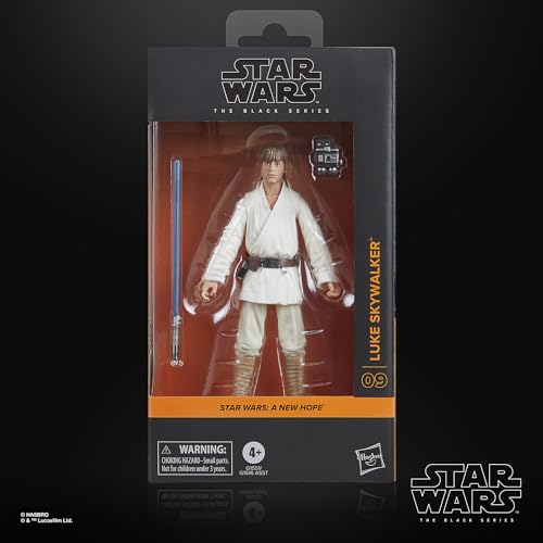 Hasbro Star Wars The Black Series, Luke Skywalker, Action Figure Collezionabile Ispirata Al Film "Star Wars: Una Nuova Speranza" Da 15 Cm - 2