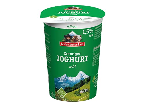 Berchtesgadener Land Joghurt Natur cremig gerührt fettarm mit 1.5% Fett 500 g