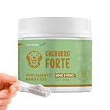 Suplemento Cachorro Forte Vovô e Vovó 250g | Fortalece Ossos, Articulações e Imunidade Canina | Reduz Queda de Pelos, Melhora Digestão e Aumenta a Energia | Desenvolvidos por Veterinários | VeterinUp