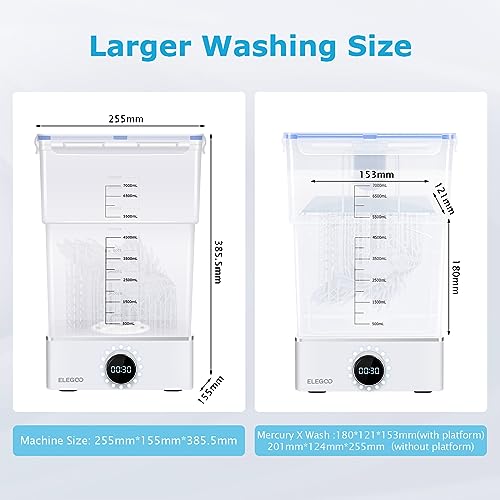 Image of ELEGOO Mercury X Bundle Cure and Wash Large UV Curing Machine