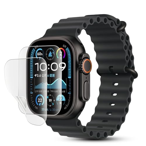 yA`OA tB 2ZbgzApple Watch Ultra 2 / Ultra 49mm p̕یtBZbg TPUf/ŃLYC@\/wh~/CA[ AbvEHb` Ultra2 / Ultra 49mm tیtB