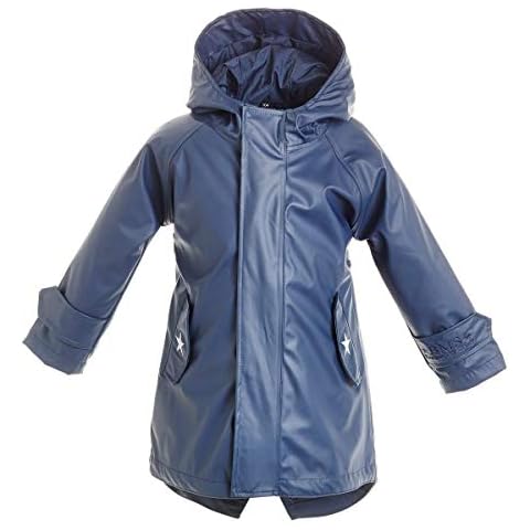 BMS Boys' Waterproof Long Sleeve Raincoat Cover