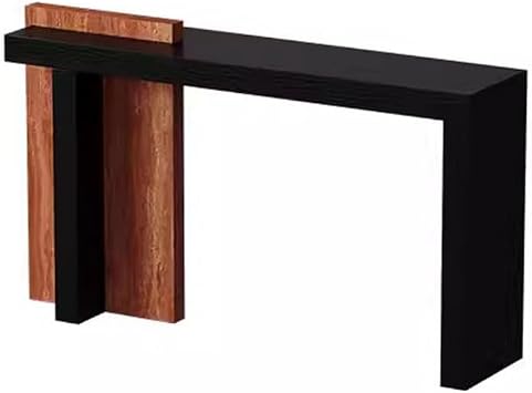 Console Tables Living Room Creative Solid Wood Decorative Table Entry Wall Travertine Long Console(A:120CM*35CM*85CM)