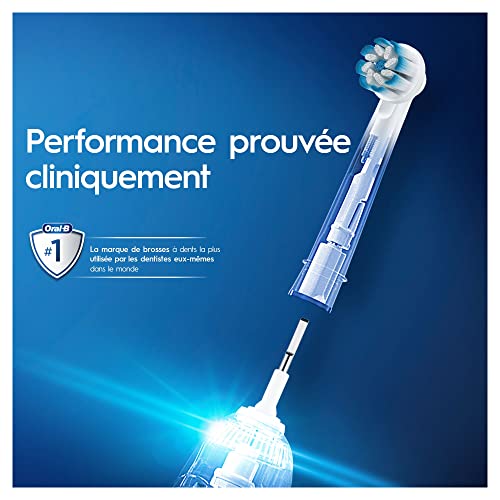 Oral-B Sensitive Clean Replacement Brush Heads x 8 Original Refill for Electric Toothbrush, White, 200 gram - image 5