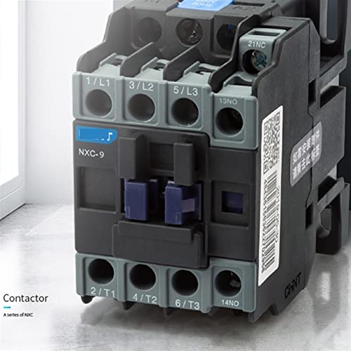 Contacteur de puissance NXC-9 9A MOBYAT bobine AC 380V commutable - 3