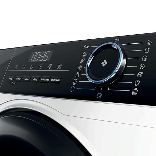 Miniatura 8 de Haier I-Pro Serie 3, Secadora 9 Kg, Instalación Libre, Clase A , Vapor, Inicio Retrasado, I-Time, Blanco, 85 X 59,5 X 66,5 Cm Hd80-A2939-S