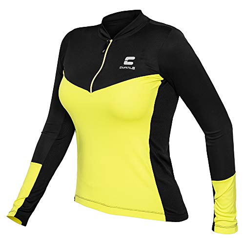 Camisa Ciclista Evolution Ml - Feminino Curtlo G Preto