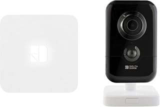 Delta Dore Pack Tycam 1100 connecté avec caméra de sécurité intérieure connectée et Box domotique. Système de sécur…
